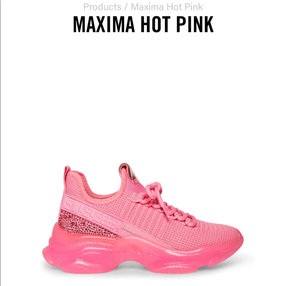 ✨NEVER WORN BRAND NEW ✨ Steve Madden Maxima 🥵 HOT PiNK 💗